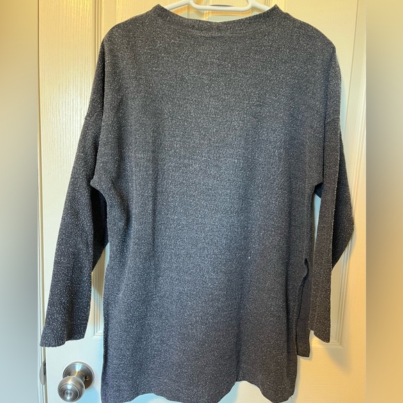 OAK & FORT Gray Sweater - Picture 2 of 4